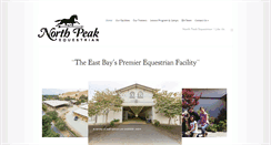 Desktop Screenshot of northpeakequestrian.com